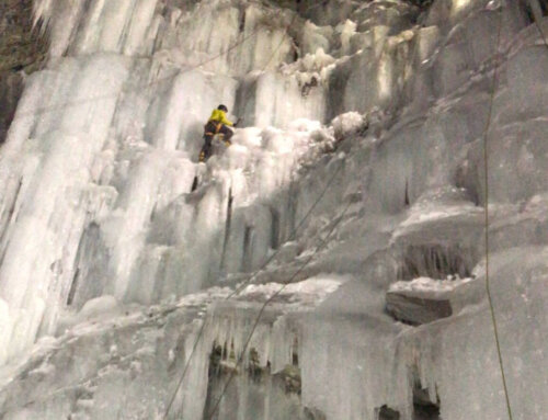 Eisklettern im Chalchofen