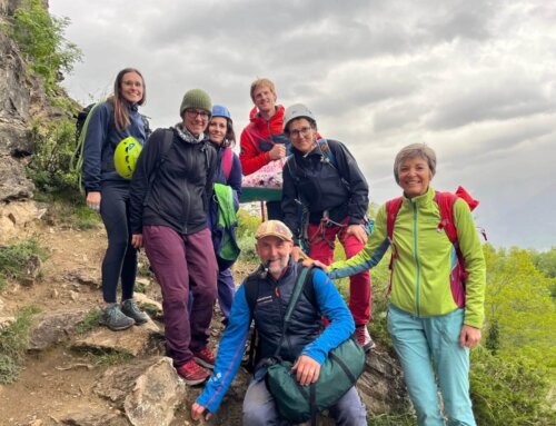 08.05.2025 / Kletterkurs: Klettertechnik, Seilhandhabung usw.